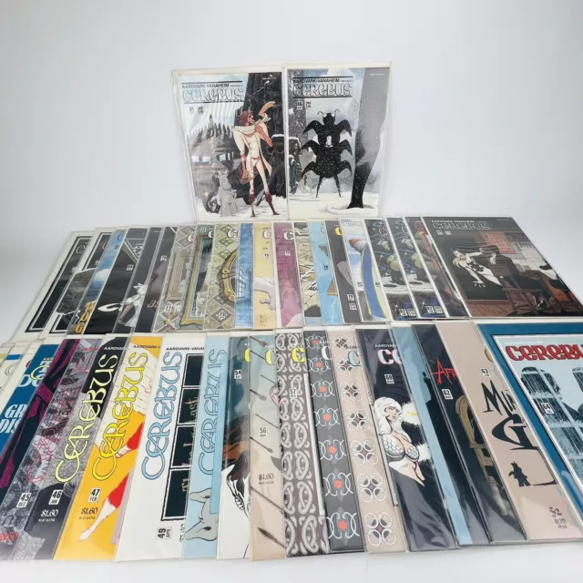Lot of 42  Cerebus Aardvark-Vanaheim Comics - VF-NM