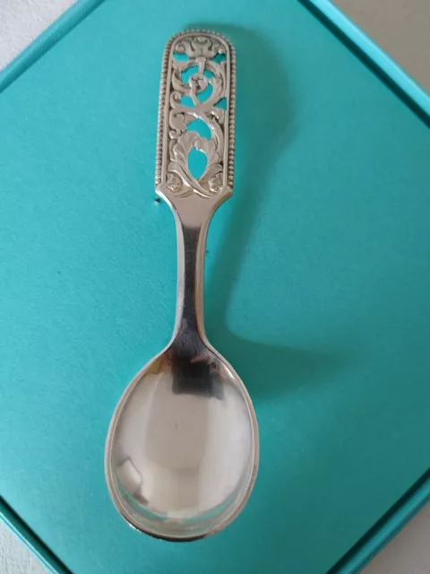 Brodrene Lohne Norway Silver Sugar Spoon 830 Silver NM