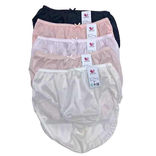 WACOAL NYLON PANTIES Satin Silky Underwear Lingerie M L XL 2XL Mid