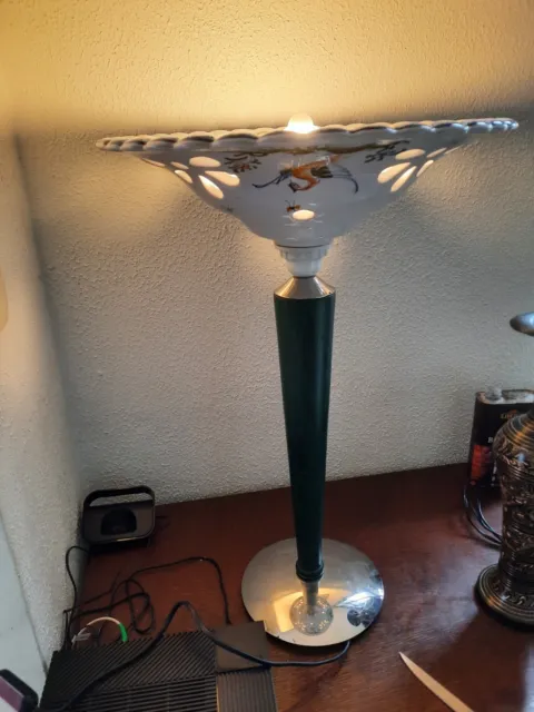 Lampe de Banquier Vert Lampe de Bureau Art Nouveau Lampe Bankierslampe Table
