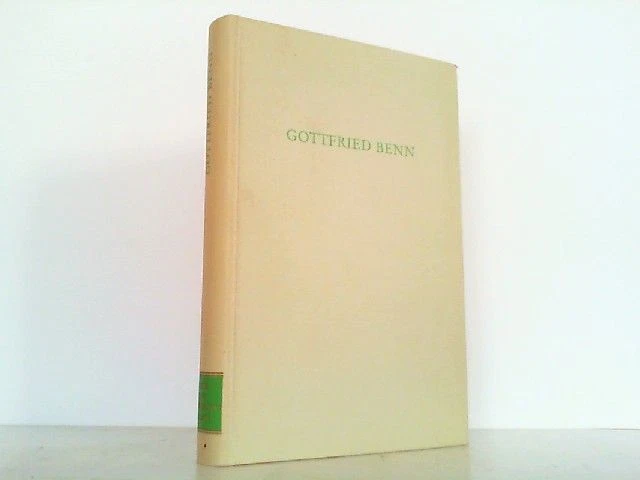 Gottfried Benn. Hillebrand, Bruno: