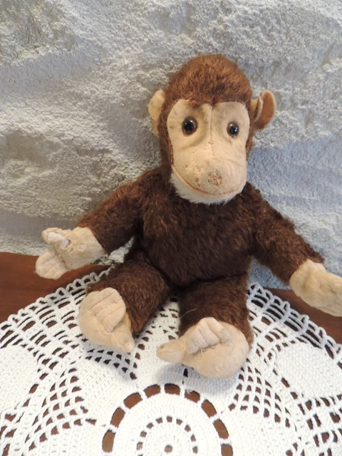 Ancien Singe En Mohair Jocko De Steiff - Jouet Vintage Collection