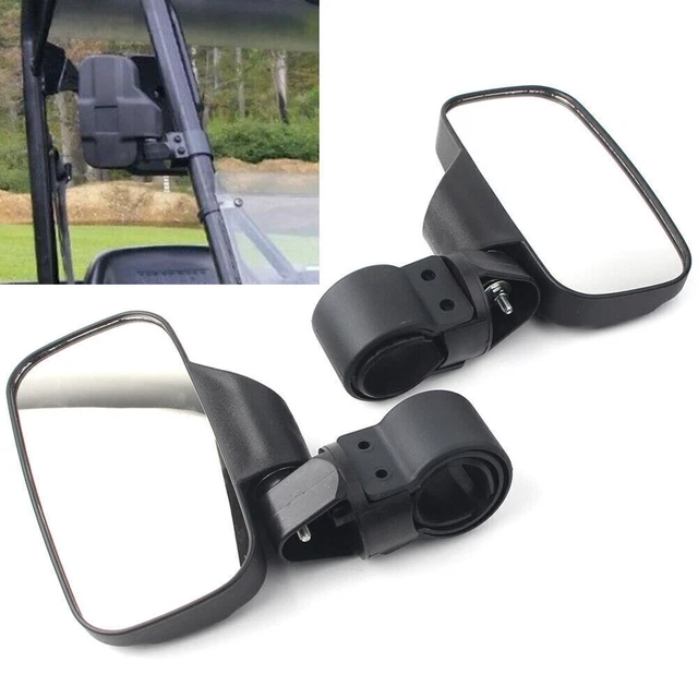 1.75" 2" Roll Bar Handle End Rearview Side Mirror for Polaris RZR Yamaha UTV ATV