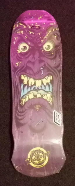 Santa Cruz Rob Roskopp Face Deck Purple