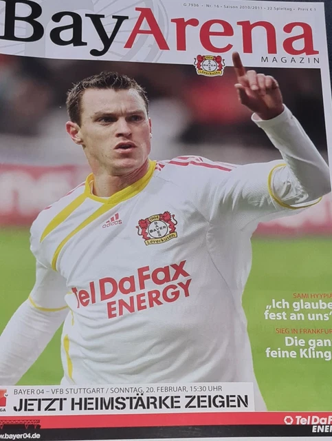 2010/11 1.BUNDESLIGA BAYER 04 Leverkusen VFB Stuttgart EUR 1,00