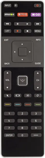 XRT510 Replacement Remote Control for VIZIO All M-Series TV M321I-A2 M401I-A3