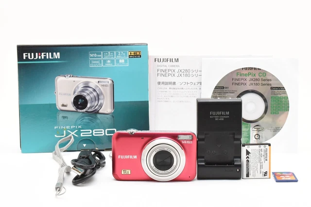 FUJIFILM FinePix JX280 (良品） Amazon.co.jp: FUJIFILM FinePix Digital Camera JX280 Black F