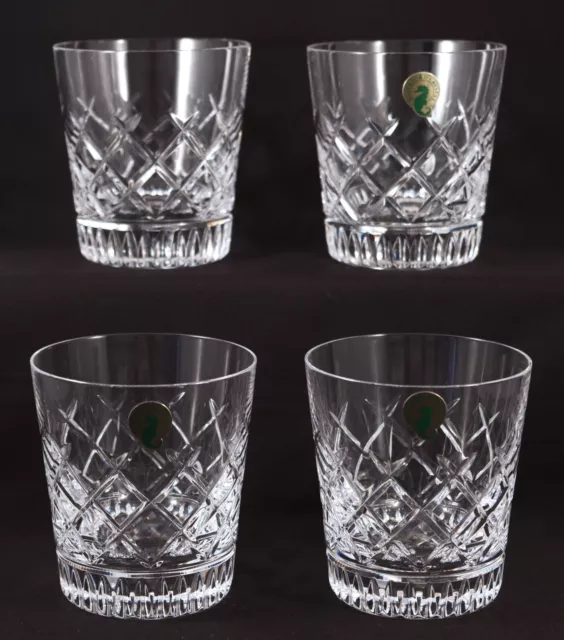Waterford Crystal Eastbridge Double Old Fashioned Glasses Set of 4