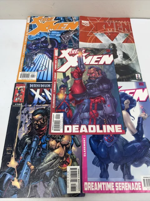 Marvel Comics X-Men Maximum Security - Extreme Xmen - Uncanny Xmen X5 Bundle