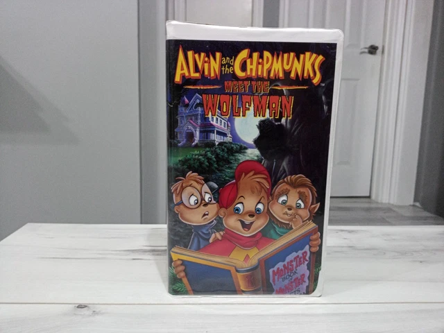 ALVIN AND THE Chipmunks - Meet The Wolfman Clamshell VHS (2000) Tested ...