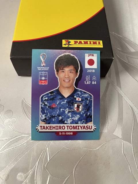 Panini FIFA Fussball-Weltmeisterschaft Katar 2022 Albumaufkleber - JPN7 Takehiro Tomiyasu