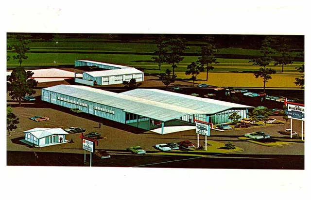 Postcard FACTORY SCENE Jackson Mississippi MS AT4348
