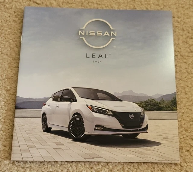 2024 NISSAN LEAF Original Sales Brochure 7.95 PicClick