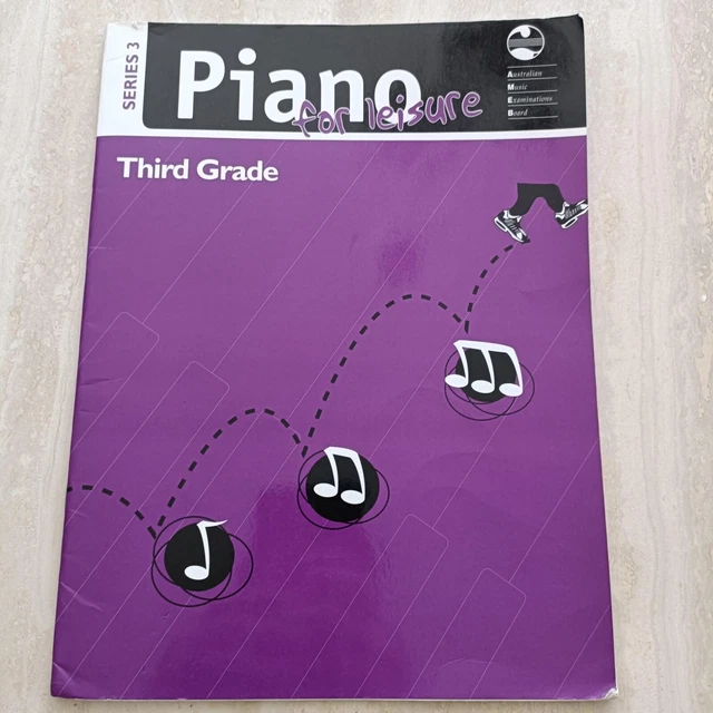 AMEB Piano for Leisure Series 3 Handbook Only Third Grade, Perth Ships