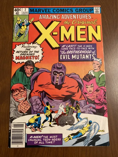 Amazing Adventures The Original X-Men #7 June 1980 Vol. 3 Marvel Comics Group