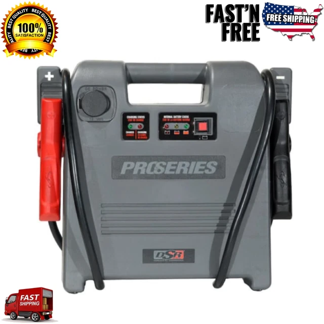 TRUCK JUMP STARTER Box 1800 Peak Amp 12Volt Portable Battery Booster