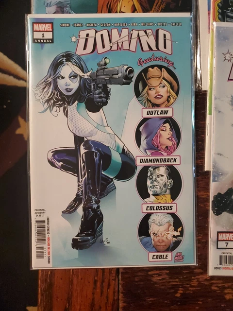 Domino #1-10 + Annual #1 (2018) Complete Set, Marvel Comics, Simone 6
