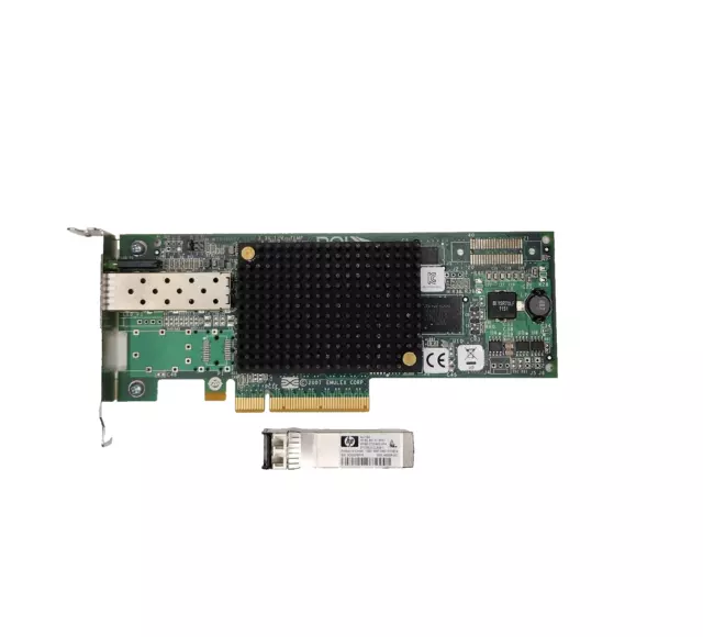 PCI Emulex LPE12000 HP 489192-001 + HP AJ718A 8G SW Low Profile