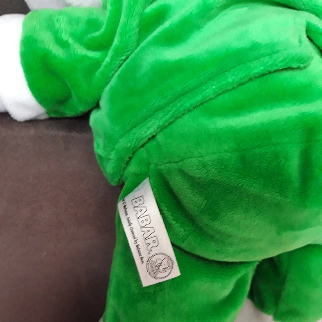 🐘DOUDOU PELUCHE LANSAY BABAR   36 CM    (25 cm assis) environ 5