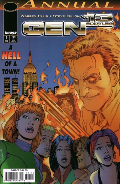 Image Comics Gen 13 Bootleg Annual Comic Book Issue #1 (1998) High Grade