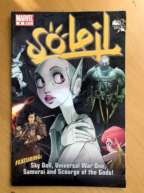 SOLEIL # 1 , SAMPLER. Sky Doll, Samurai etc. Marvel Comics 2008. VF