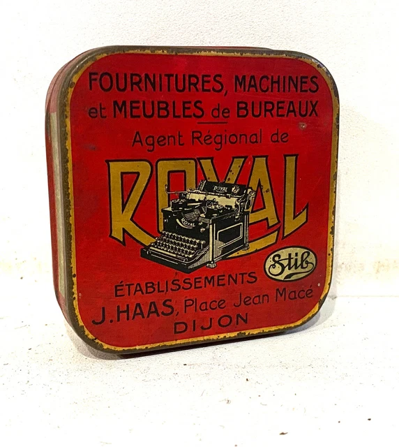 BOITE PUBLICITAIRE ANCIENNE Tôle Lithographiée Le Rajah Caramel Début 20e EUR 30,00 - FR