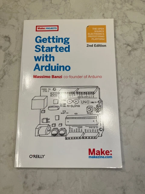 GETTING STARTED WITH Arduino By Massimo Banzi -- Paperback -- LIKE NEW ...