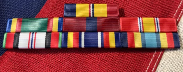 Marine Corps  Afghanistan, Global War on Terrorism 7 Ribbon Bar - USMC