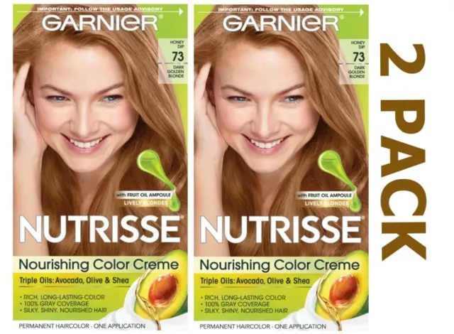 2. Garnier Nutrisse Nourishing Hair Color Creme, 70 Dark Natural Blonde - wide 7