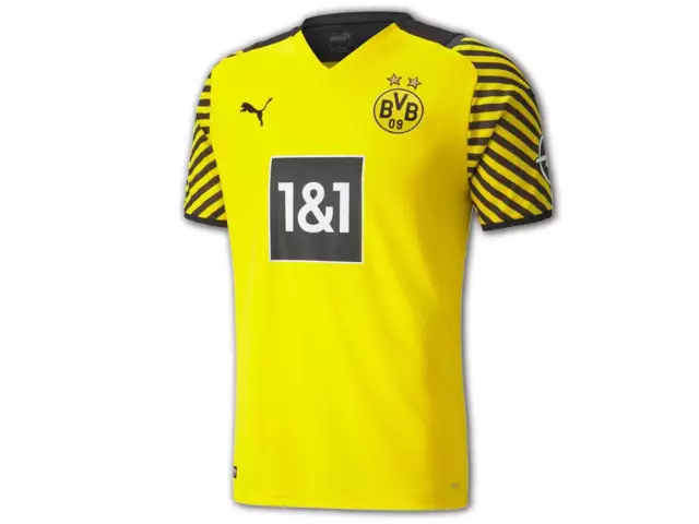 Puma BVB home jersey 21/22 yellow Borussia Dortmund home shirt fan jersey S - 3XL 2