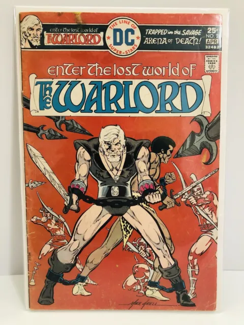 Enter the Lost World of The Warlord #2(DC Comics 1976)