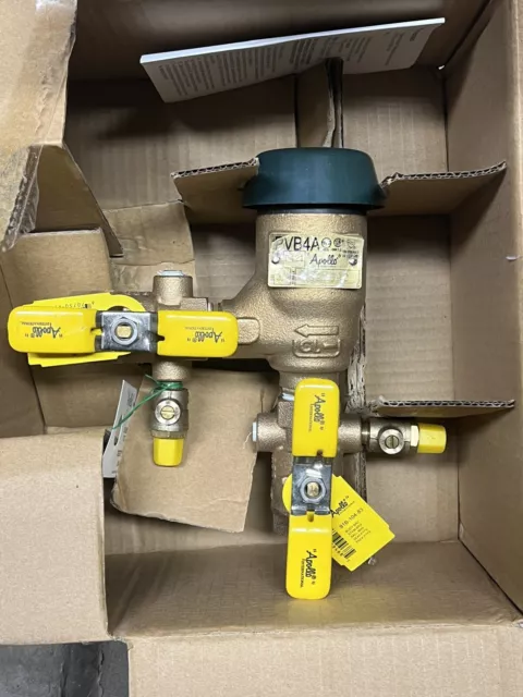 Apollo Combraco Backflow Preventer 3/4" Bronze Pressure Vacuum Breaker Test Port