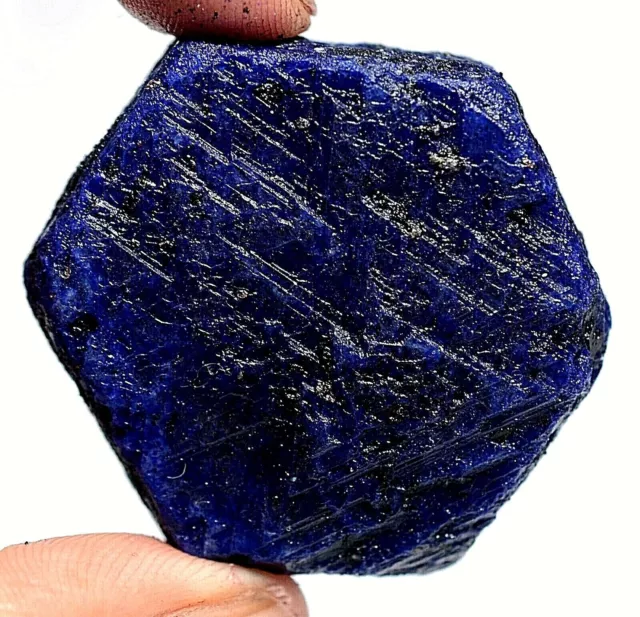272.45 Ct Natural Nigeria Blue Sapphire Certified Top Quality FACET Rough