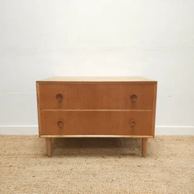 Stag Meredew chest of drawers Mid Century Light Oak Retro Vintage  DELIVERY