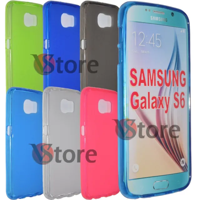 Cover Custodia Per SAMSUNG Galaxy S6 G920 Gel Silicone TPU