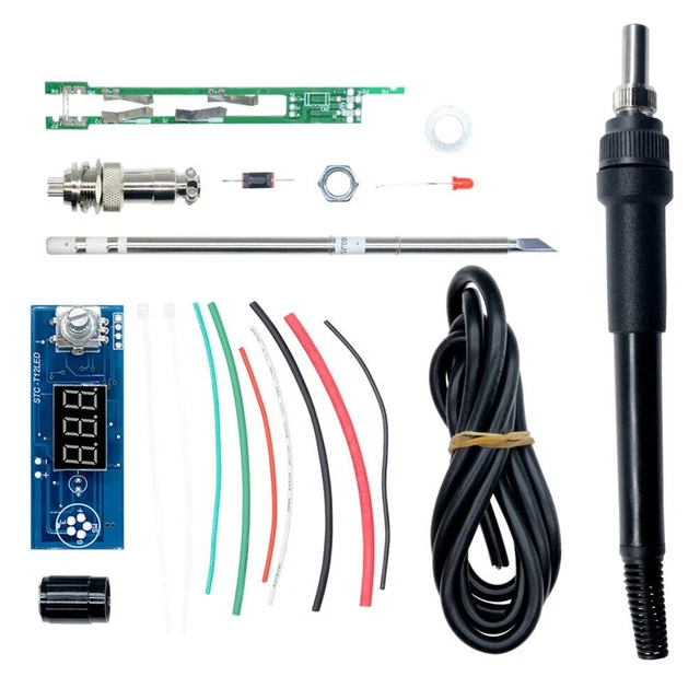 Soldering Iron Station-Temperature Controller Digital Fit For HAKKO T12 Handle