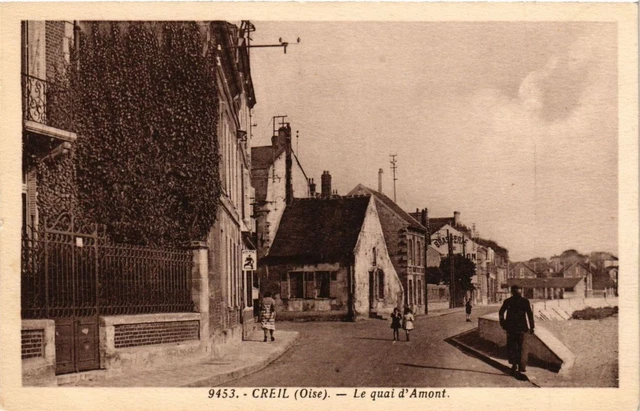 CPA CREIL Le quai d'Amont (376989)