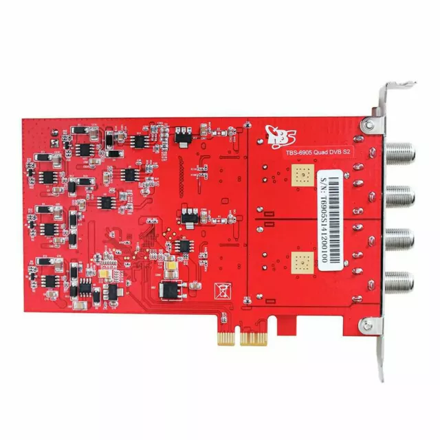 TBS 6905 DVB-S2 Quad Tuner PCIe Cards - similar specs to TBS 6904 #2 2