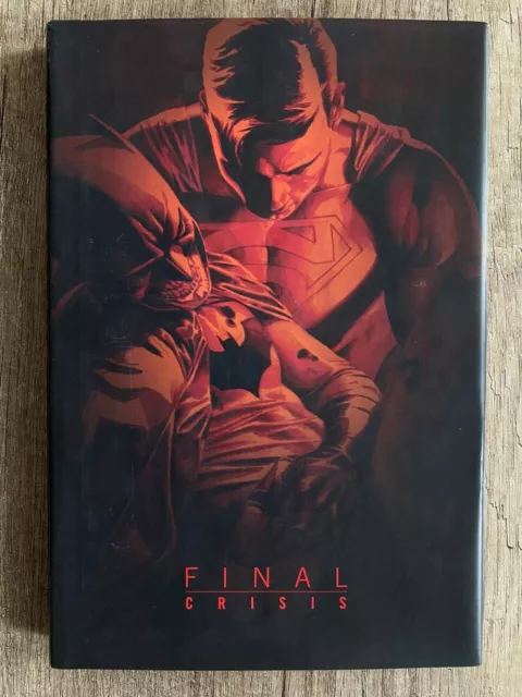 DC Comics FINAL CRISIS Graphic Novel US HARDCOVER Superman Batman Grant Morrison