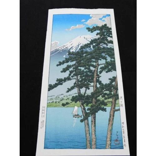 June Sale [Woodblock Print] Hasui Kawase &quot;Lake Kawaguchi&quot; May 1932 (19