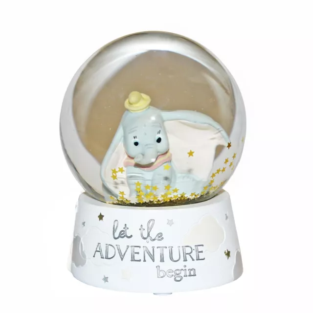 Disney Dumbo Neige Globe Waterball Neuf Cadeau Bébé