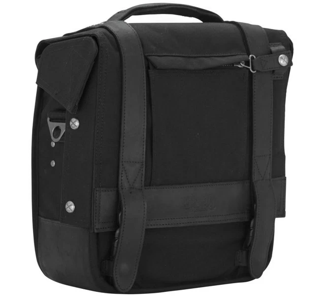 Burly Brand Voyager Saddlebag Black B15-1000B