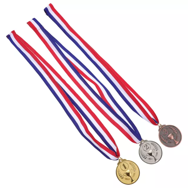 3 Pcs La Médaille De Zinc Enfant Enfants Robe Prix D'or