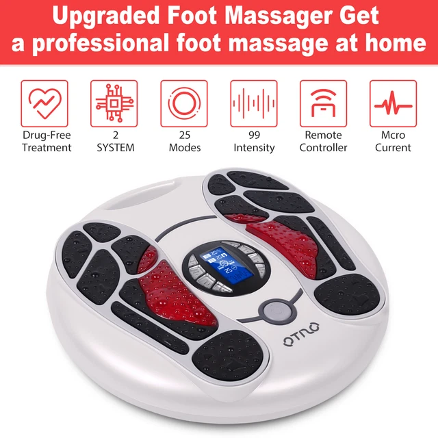 OSITO CIRCULATION FOOT Massager EMS TENS Machine Booster Leg Blood