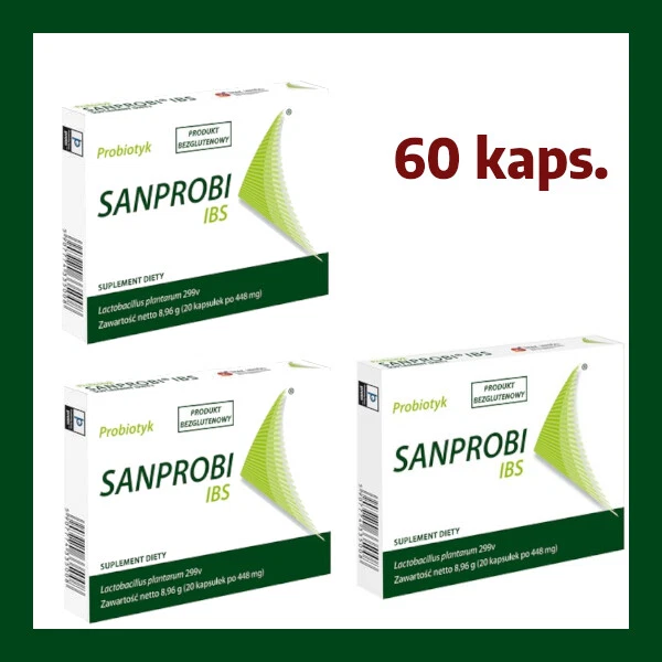 SANPROBI IBS PROBIOTICS 20/40 Capsules Diarrhea Constipation Abdominal