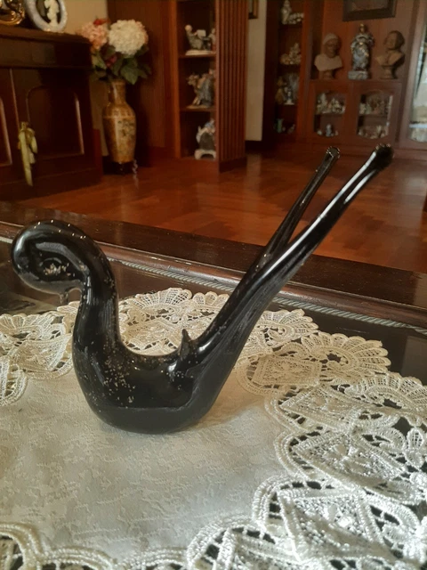 Bellissima rondine murano nero