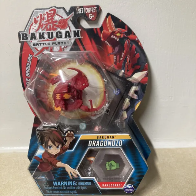 Bakugan Battle Planet Brawlers Spin Master Darkus Dragonoid New(SEALED) Bakucore