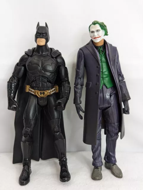 DC Batman The Dark Knight Movie Masters The Joker And  Batman Bale/Ledger