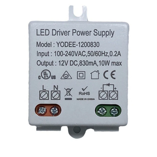 NOISE FREE LED Driver Power Supply Overheating and Over Voltage