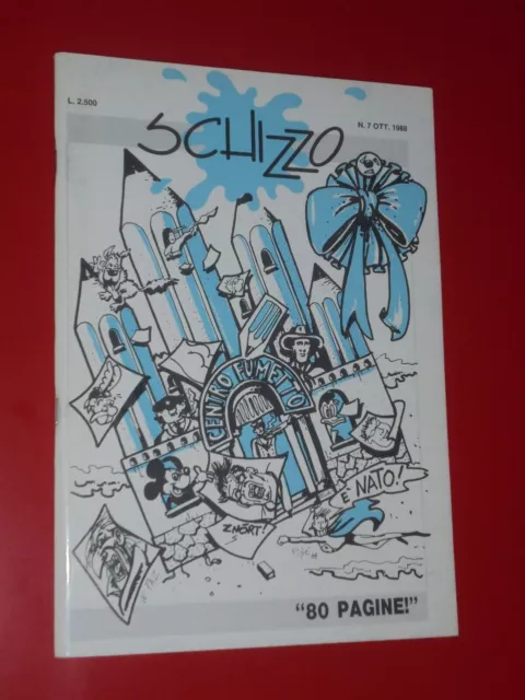 SCHIZZO N. 7 1988 Fanzine * speciale Tex (10 pag.)